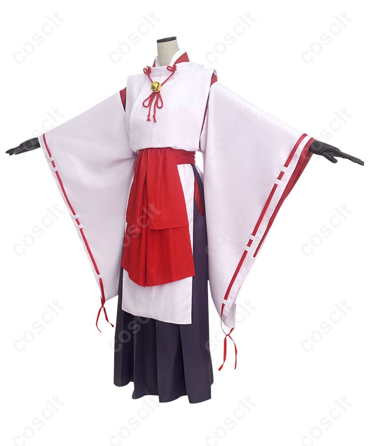 「逃げ上手の若君」雫 コスプレ衣装 側面画像 - 服のシルエットやデザインがよく分かる角度