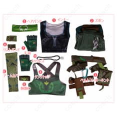 VALORANT（ヴァロラント） スカイ コスプレ衣装 （オーダーメイド可） 高品質再現 コスプレ通販 - 4枚目の画像（サムネイル）