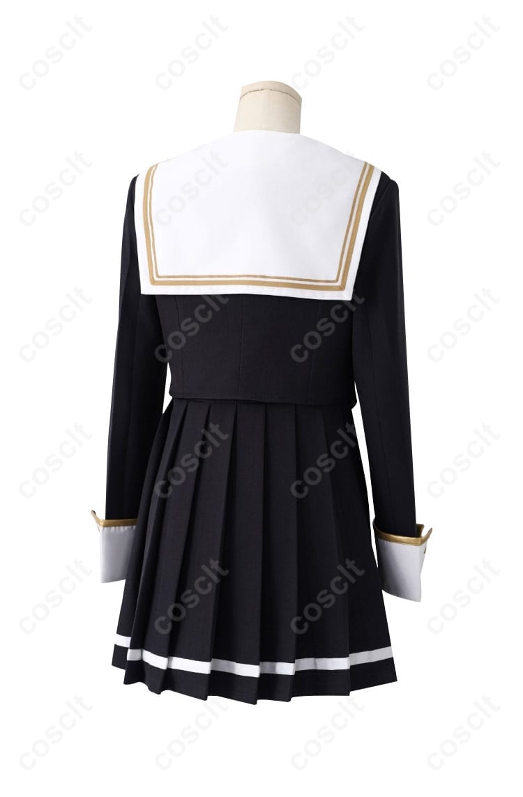 アリサ・ミハイロヴナ・九条 コスプレ衣装 背面図 制服の後ろ姿も完璧に再現。イベントや撮影に最適です。