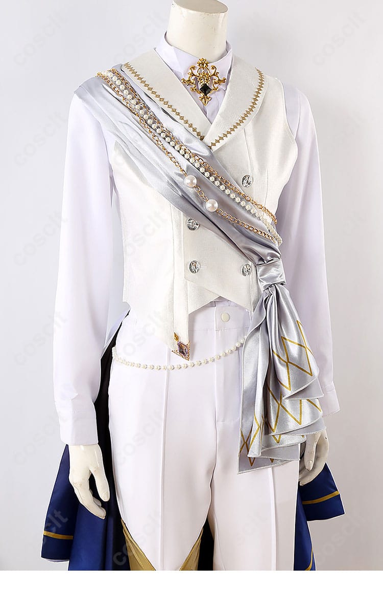 あんさんぶるスターズ！！ 朔間零 コスプレ衣装の内搭服の側面。美しいラインと着心地の良さを表現。