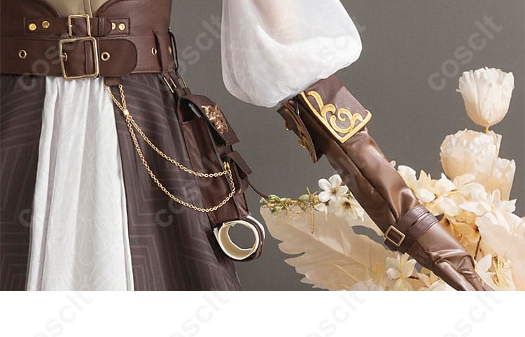 IdentityV 昆虫学者 メリー・プリニウス コスプレ衣装 袖口装飾詳細 高品質の仕上がり