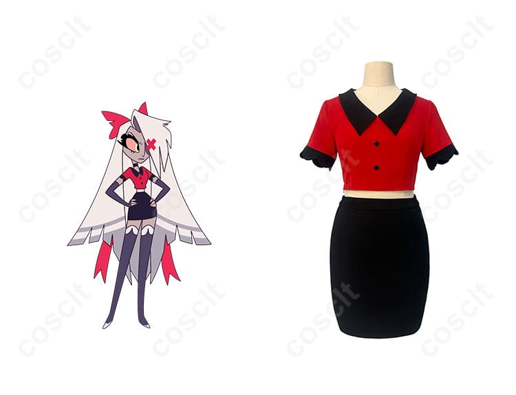 ハズビン・ホテル ヴァギー コスプレ衣装とキャラクター（ヴァギー）との組み合わせ画像