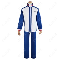 テニスの王子様（テニプリ） 越前リョーマ コスプレ衣装 青春学園ジャージ（忠実再現、快適な着心地）
