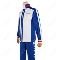 テニスの王子様（テニプリ） 越前リョーマ コスプレ衣装 青春学園ジャージ（忠実再現、快適な着心地） - 4枚目の画像（サムネイル）