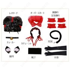 デート・ア・ライブシリーズ デート・ア・バレット 時崎狂三 猫耳 コスプレ衣装 『デート・ア・バレット』コスプレ - 5枚目の画像（サムネイル）