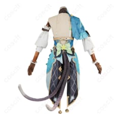 原神シリーズ 綺良々（きらら） 麗しき怪傑 コスプレ衣装 - 高い再現度と快適さで長時間のコスプレに最適！ - 3枚目の画像（サムネイル）