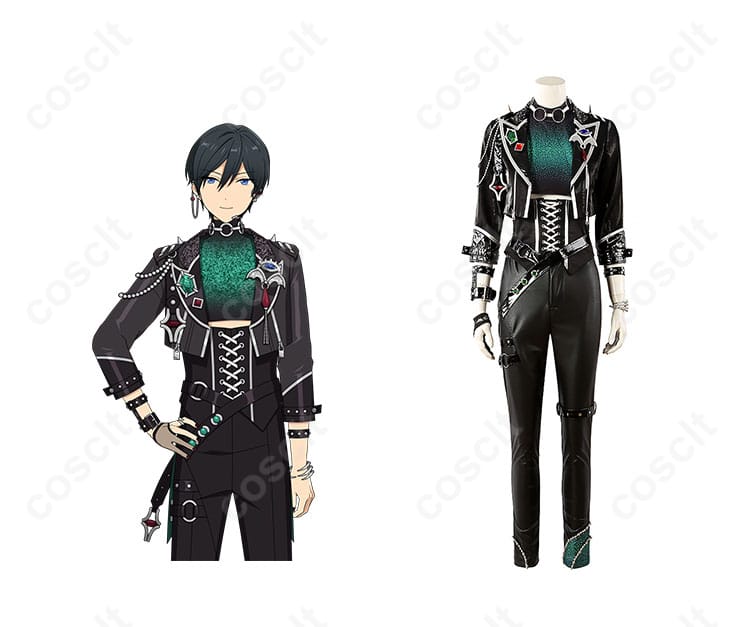 あんさんぶるスターズ！！ 逆先夏目 コスプレ衣装の正面画像。高い再現度で、キャラクターの特徴を忠実に再現しています。コスプレイベントで注目を集めること間違いなし！
