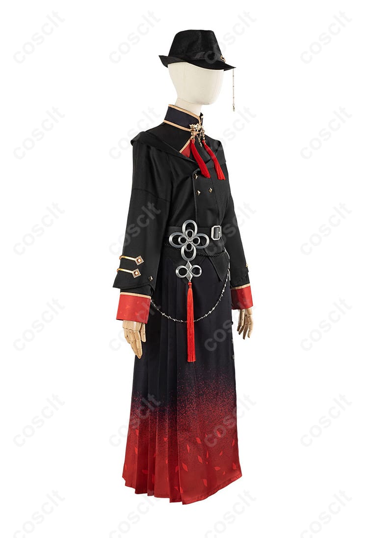 内搭服装右側装飾ディテール、ホロライブ星街すいせいコスプレ衣装の内側右側装飾