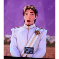 ディズニープリンセスシリーズ ラプンツェル フリン・ライダー コスプレ衣装 『塔の上のラプンツェル』オーダーメイド可 高精度再現 - 1枚目の画像（サムネイル）