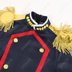魔都精兵のスレイブ（スレイブ） 東日万凛 コスプレ衣装 ワンピースセット【高再現度・快適な着心地】 - 4枚目の画像（サムネイル）
