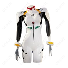 ヱヴァンゲリヲン新劇場版 綾波レイ コスプレ衣装 ロングヘアVer.（エヴァ新劇場版） 高忠実再現、快適な着心地 - 1枚目の画像（サムネイル）
