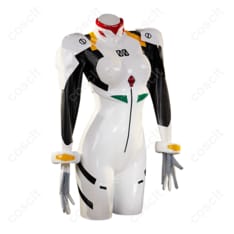 ヱヴァンゲリヲン新劇場版 綾波レイ コスプレ衣装 ロングヘアVer.（エヴァ新劇場版） 高忠実再現、快適な着心地 - 2枚目の画像（サムネイル）