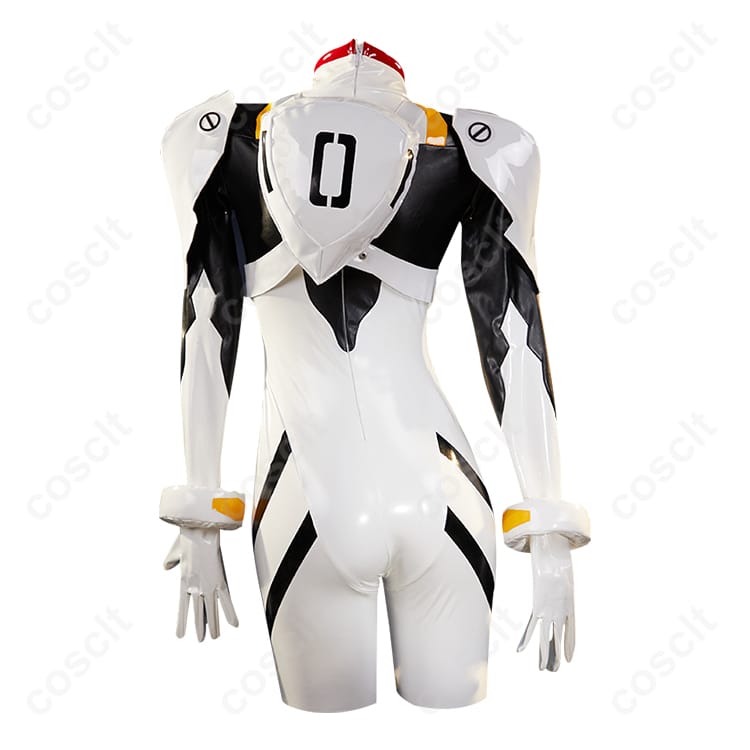 ヱヴァンゲリヲン新劇場版 綾波レイ コスプレ衣装 ロングヘアVer.（エヴァ新劇場版） 高忠実再現、快適な着心地 - 3枚目の画像