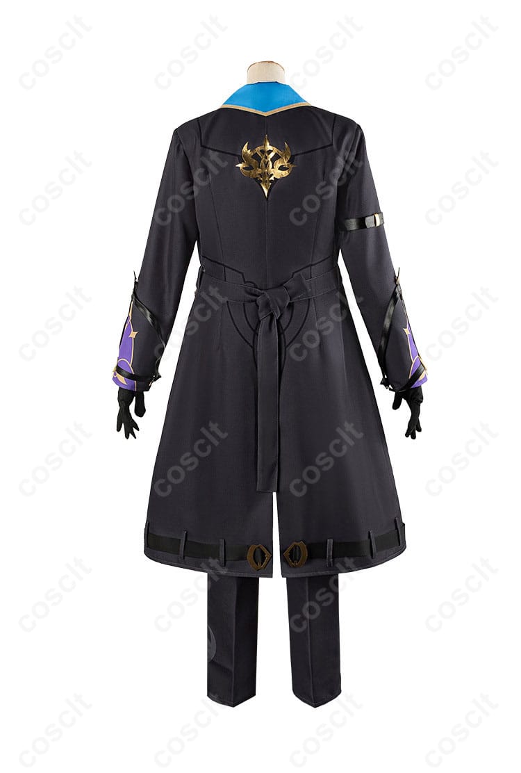 にじさんじ 榊ネス コスプレ衣装 商品背面画像。背面のディテールまで完璧に再現されたコスプレ衣装。