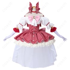 劇場版 魔法少女まどか☆マギカ〈ワルプルギスの廻天〉 鹿目まどか 新衣装 コスプレ衣装 ドレス｜忠実再現、快適な着心地 - 1枚目の画像（サムネイル）