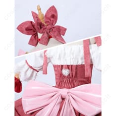 劇場版 魔法少女まどか☆マギカ〈ワルプルギスの廻天〉 鹿目まどか 新衣装 コスプレ衣装 ドレス｜忠実再現、快適な着心地 - 5枚目の画像（サムネイル）