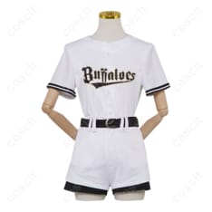 プロ野球パシフィック・リーグ×ホロライブ コラボ（ホロライブ） 白銀ノエル コスプレ衣装 オリックス・バファローズコラボ衣装（高還元度・着心地抜群） - 1枚目の画像（サムネイル）