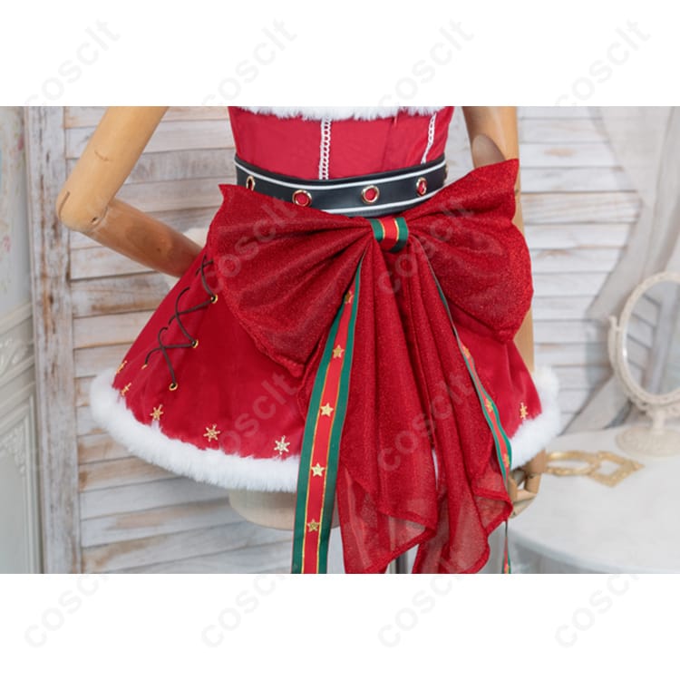 勝利の女神:NIKKE エマ コスプレ衣装 ダーリンレッド クリスマス衣装 オーダーメイド可 コスプレ通販 - 4枚目の画像