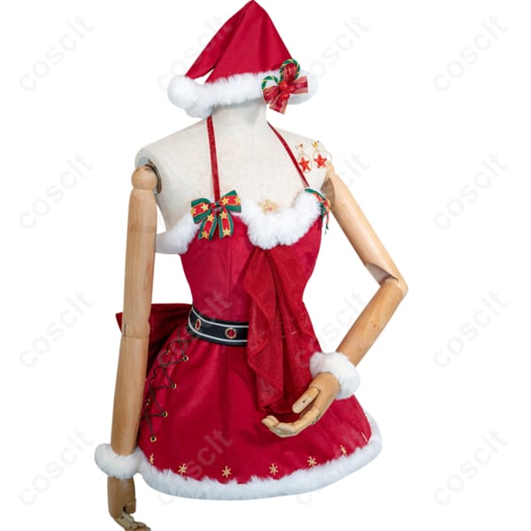 勝利の女神:NIKKE エマ コスプレ衣装 ダーリンレッド クリスマス衣装 オーダーメイド可 コスプレ通販