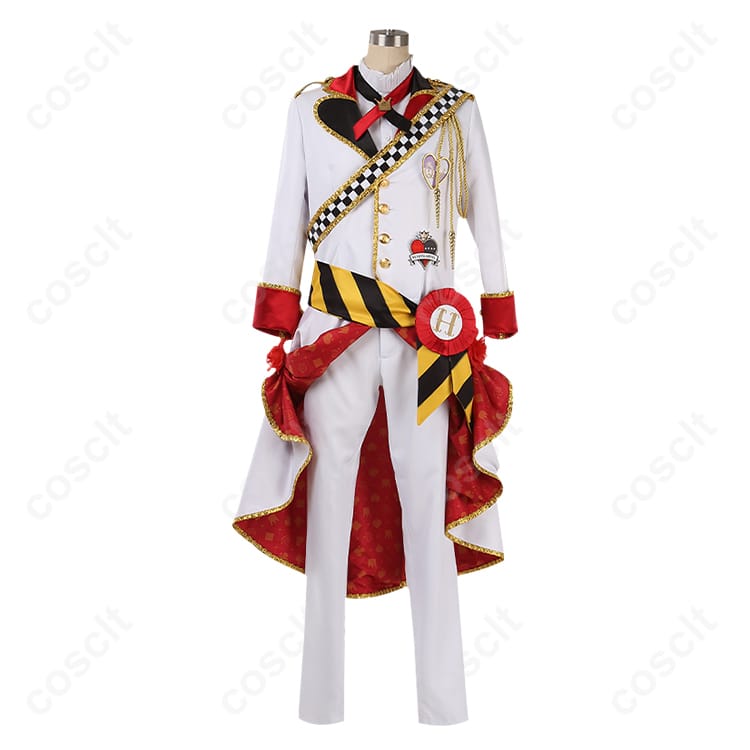 ディズニー ツイステッドワンダーランド（ツイステ） エース・トラッポラ コスプレ衣装 ハーツラビュル寮 寮服（定番の高再現度、オーダーメイド対応） - 6枚目の画像