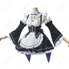 Re:ゼロから始める異世界生活（リゼロ） レム・ラム コスプレ衣装 メイド服（忠実再現・高品質）