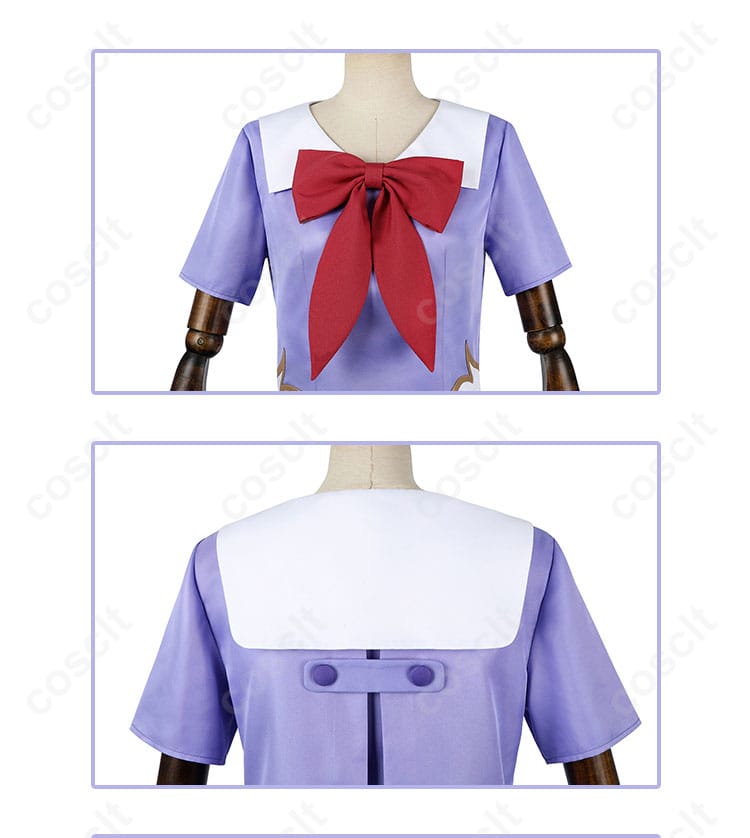 蝶ネクタイとショールの装飾詳細 - 未来日記 我妻由乃 コスプレ衣装 制服