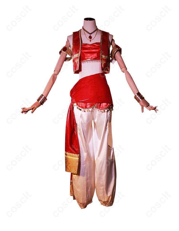 愛城華恋 コスプレ衣装 正面画像。華恋の華やかで美しい衣装を正面からチェック！