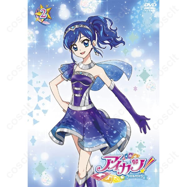 アイカツ！シリーズ アイカツ！ 霧矢あおい コスプレ衣装 prism_spiral 天の川コズミックコーデ（オーダーメイド可） コスプレ通販 高還原度・快適な着心地