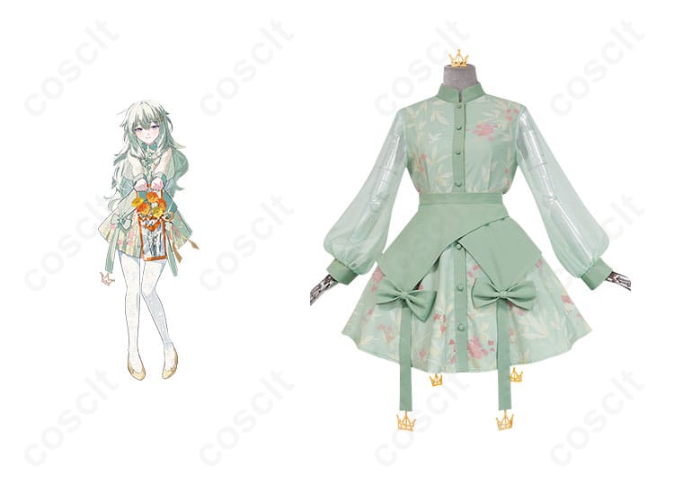 草薙寧々の4th Anniversary 感謝祭コスプレ衣装の正面とキャラクターの組み合わせ画像。リアルな再現と優れたデザイン。今すぐチェック！