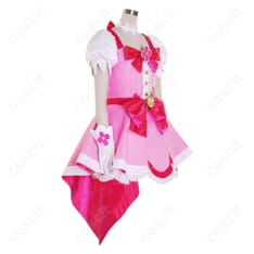 プリキュアシリーズ Go!プリンセスプリキュア 春野はるか キュアフローラ コスプレ衣装 （忠実再現・高品質・快適な着心地） - 2枚目の画像（サムネイル）