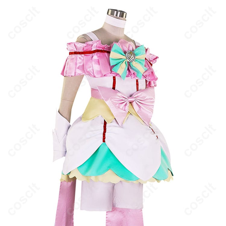 プリキュアシリーズ 映画 プリキュアオールスターズNewStage みらいのともだち 坂上あゆみ キュアエコー コスプレ衣装 - 3枚目の画像