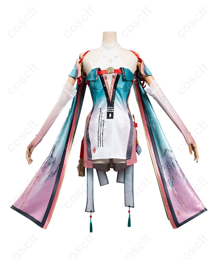 鳴潮折枝（オリエ）コスプレ衣装の正面画像 – 高い再現度でキャラクターの特徴を忠実に表現。