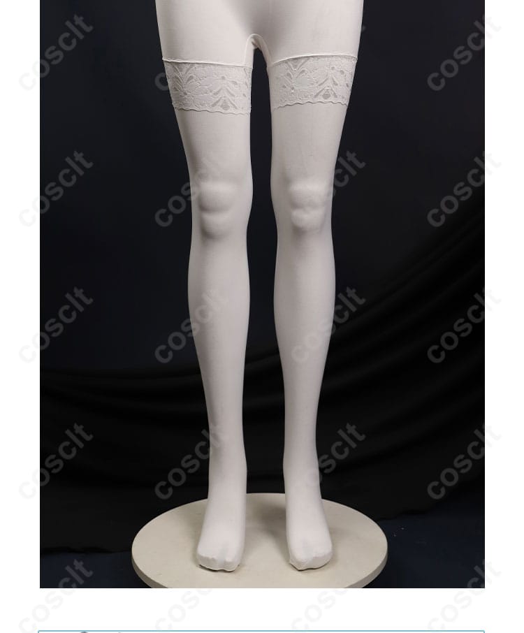 鳴潮折枝（オリエ）コスプレ衣装のインナー衣服とパンツ部分の装飾ディテール – 衣装全体のバランスを整えるインナーのデザイン。
