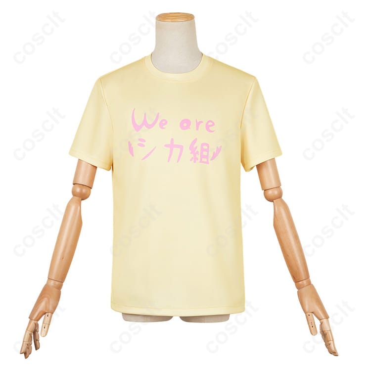 しかのこのこのここしたんたん 鹿乃子のこ コスプレ衣装 シカ組 Tシャツ – 高忠実度再現、快適な着心地 - 1枚目の画像