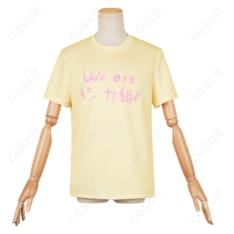 しかのこのこのここしたんたん 鹿乃子のこ コスプレ衣装 シカ組 Tシャツ – 高忠実度再現、快適な着心地 - 1枚目の画像（サムネイル）