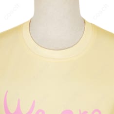 しかのこのこのここしたんたん 鹿乃子のこ コスプレ衣装 シカ組 Tシャツ – 高忠実度再現、快適な着心地 - 5枚目の画像（サムネイル）