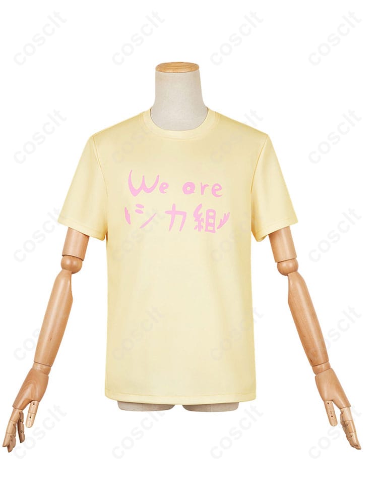 鹿乃子のこ コスプレ衣装 シカ組 Tシャツの全体像。高忠実度再現、アニメファン必見！