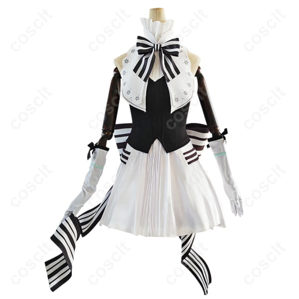 初音ミクシンフォニー2024 コスプレ衣装 初音ミク コスプレ通販 ワンピース・蝶結び付き・髪飾り付き 高忠実再現