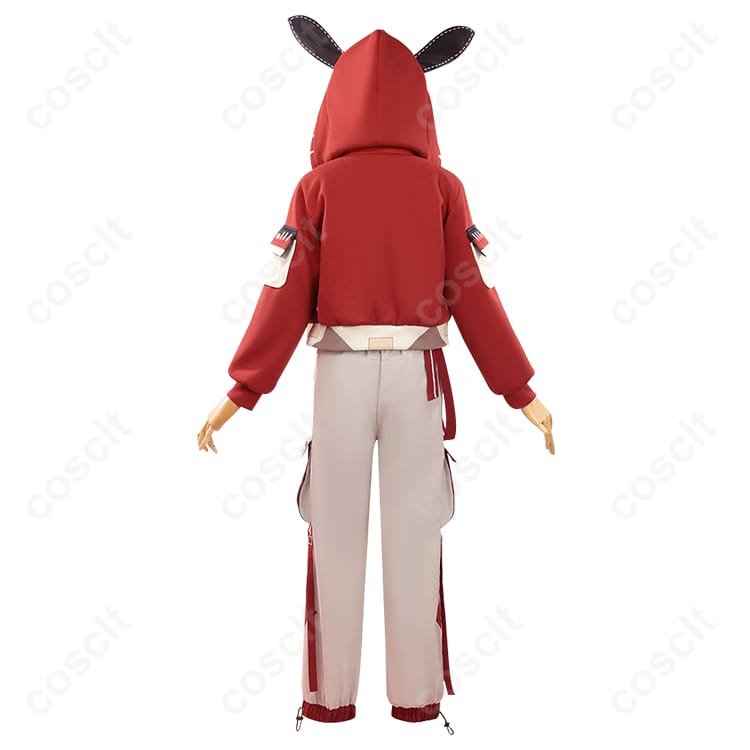「第五人格 × サンリオキャラクターズ」ポチャッコ 囚人 (ルカ・バルサー) コスプレ衣装 コラボ衣装 高忠実度再現 - 3枚目の画像