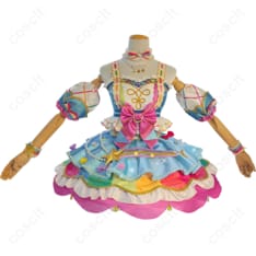 アイカツ！シリーズ アイカツオンパレード！ 虹野ゆめ コスプレ衣装 （オーダーメイド不可） 細部まで忠実再現 コスプレ通販 - 1枚目の画像（サムネイル）