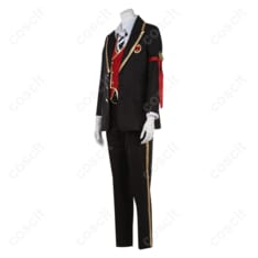 ディズニー ツイステッドワンダーランド（ツイステ） リドル・ローズハート コスプレ衣装 ハーツラビュル寮 制服（定番デザイン、忠実再現） - 2枚目の画像（サムネイル）