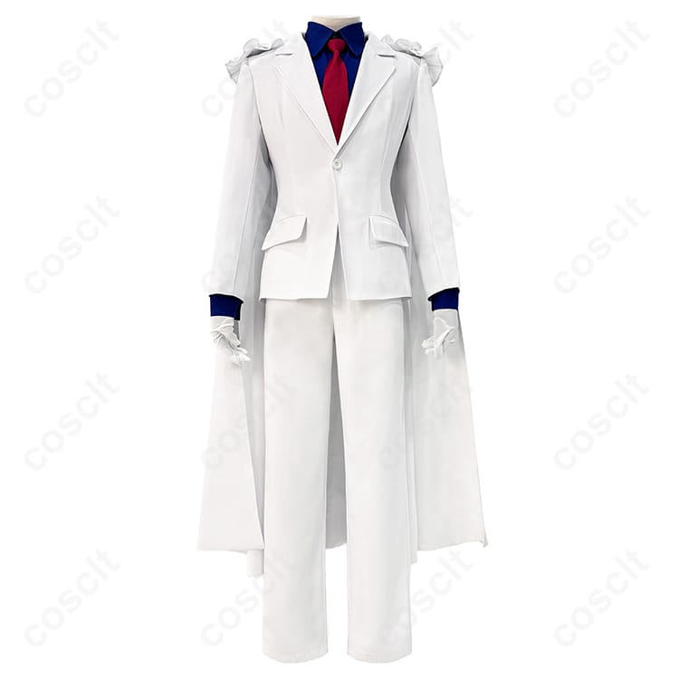 名探偵コナン 怪盗キッド（黒羽快斗） コスプレ衣装 マント・コート・シャツ・ズボン・ネクタイ付き【高い再現度】コスプレ通販 - 1枚目の画像