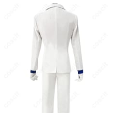 名探偵コナン 怪盗キッド（黒羽快斗） コスプレ衣装 マント・コート・シャツ・ズボン・ネクタイ付き【高い再現度】コスプレ通販 - 5枚目の画像（サムネイル）