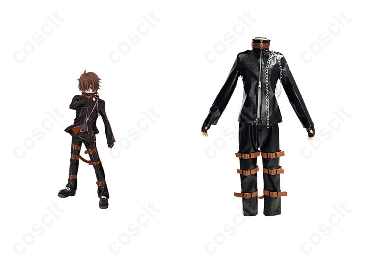 商品正面とキャラクター（富樫勇太 ダークフレイムマスター）を組み合わせたコスプレ衣装画像 - 中二病でも恋がしたい！コスプレ衣装