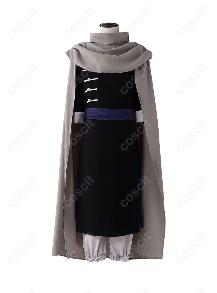 商品正面のコスプレ衣装。神威の衣装が正面から見た視点で、ディテールまでしっかりと確認できます。