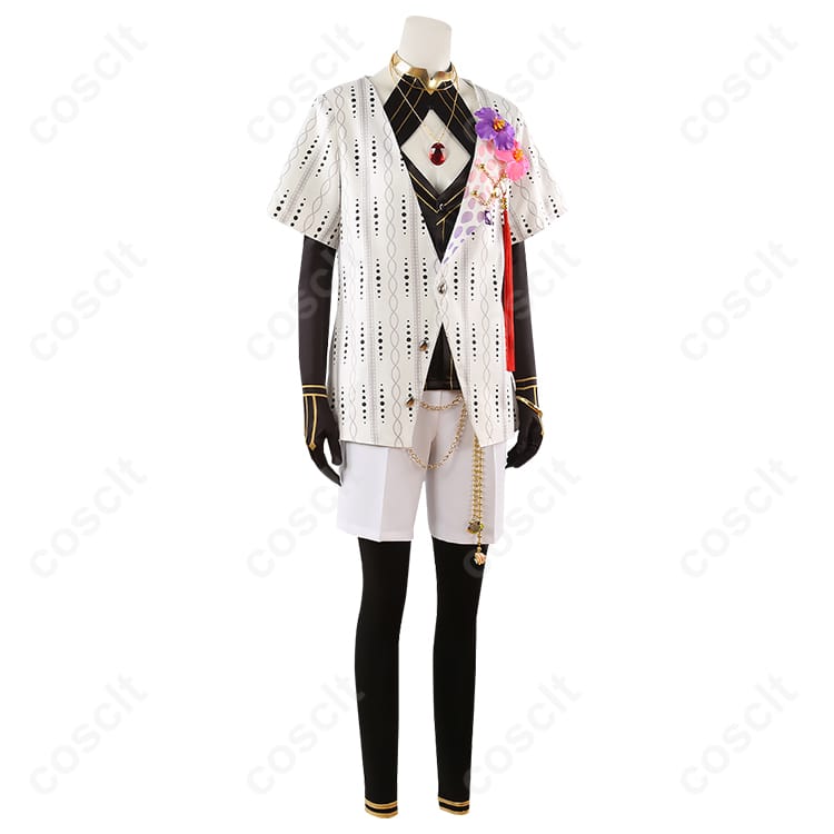 Fateシリーズ（FGO） Fate/Grand Order カルナ 夏コーデ コスプレ衣装 『Fate/Grand Order』 コスプレ通販 可オーダーメイド【高還元度デザイン】 - 3枚目の画像