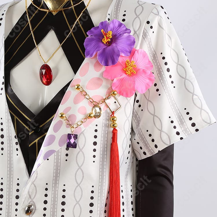 Fateシリーズ（FGO） Fate/Grand Order カルナ 夏コーデ コスプレ衣装 『Fate/Grand Order』 コスプレ通販 可オーダーメイド【高還元度デザイン】 - 5枚目の画像