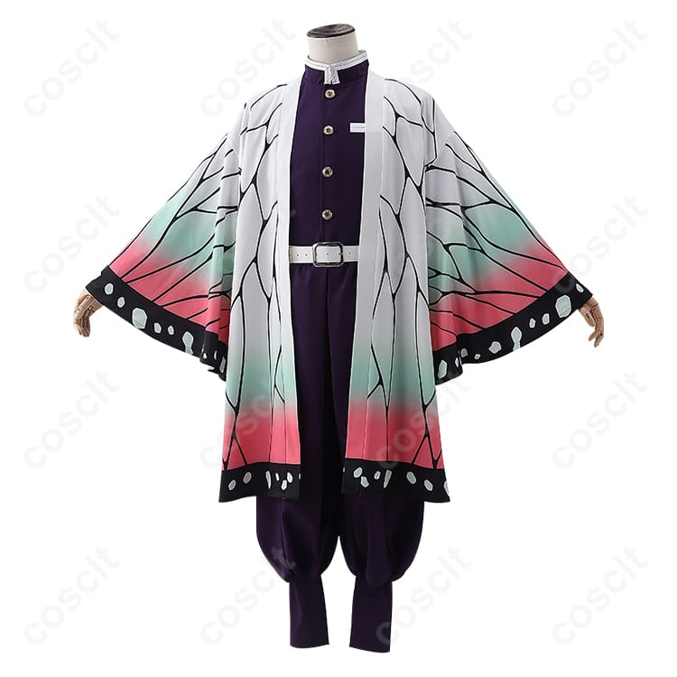 鬼滅の刃（鬼滅） 胡蝶しのぶ（蟲柱） コスプレ衣装 隊服 刺繍入り｜コスプレ通販 - 2枚目の画像