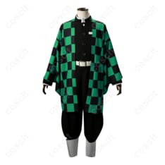 鬼滅の刃（鬼滅） 竈門炭治郎 コスプレ衣装 隊服 刺繍入り | コスプレ通販 - 2枚目の画像（サムネイル）