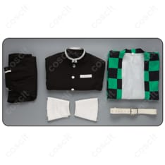 鬼滅の刃（鬼滅） 竈門炭治郎 コスプレ衣装 隊服 刺繍入り | コスプレ通販 - 7枚目の画像（サムネイル）